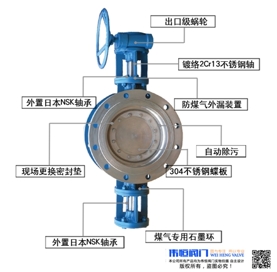 三偏心金屬線(xiàn)密封煤氣蝶閥特點(diǎn)